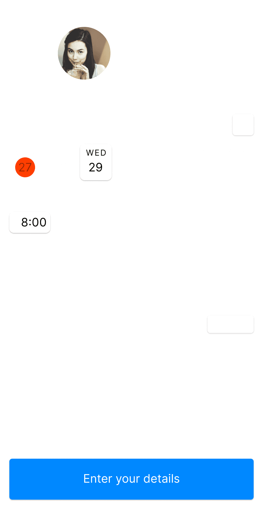 TimeTuna's booking widget
